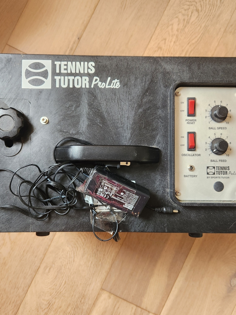 Tennis Tutor ProLite Portable Ball Machine - Black